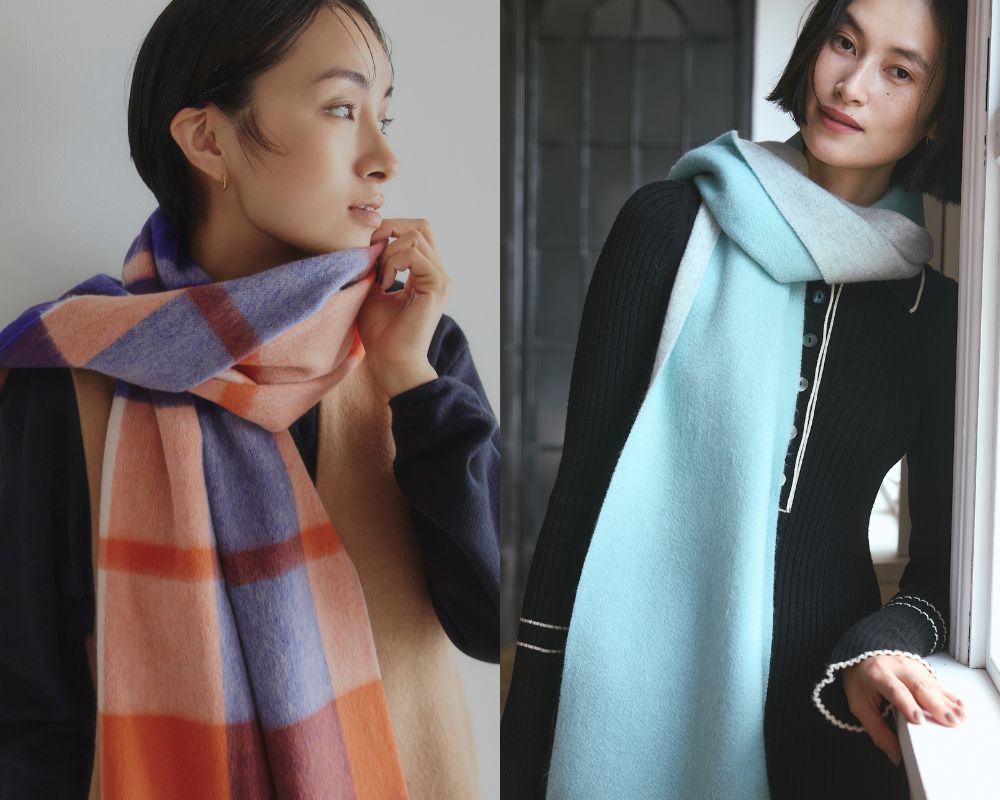 【パーソナルカラー診断】で見つける私に似合うストールマフラー