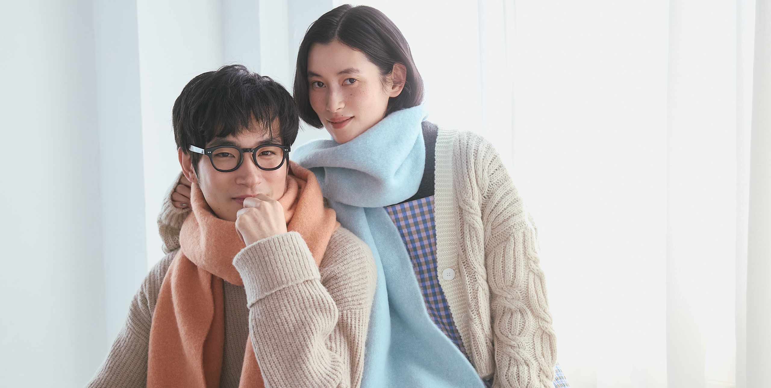 40年の歴史のあるメーカーがお届けするオリジナルブランドのマフラー・ストール