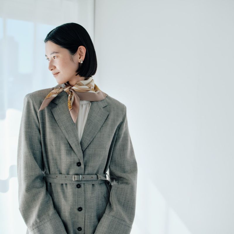 チェーン柄スカーフ