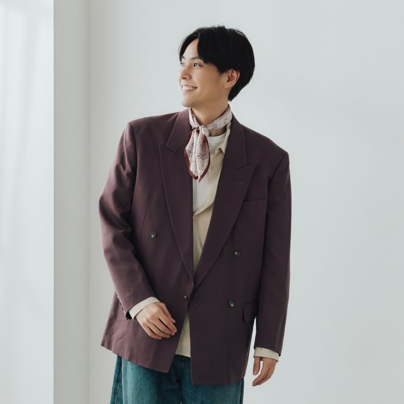 飛行機柄スカーフ