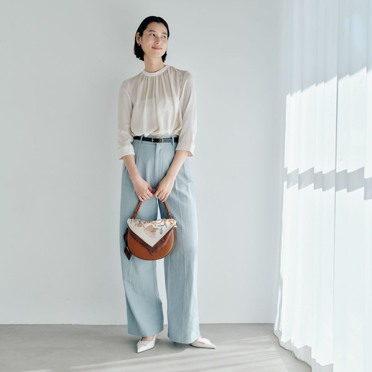 ボタニカルスカーフ