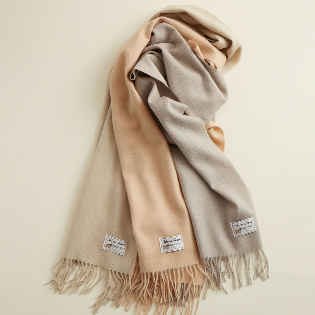 カシミヤ100%マフラー