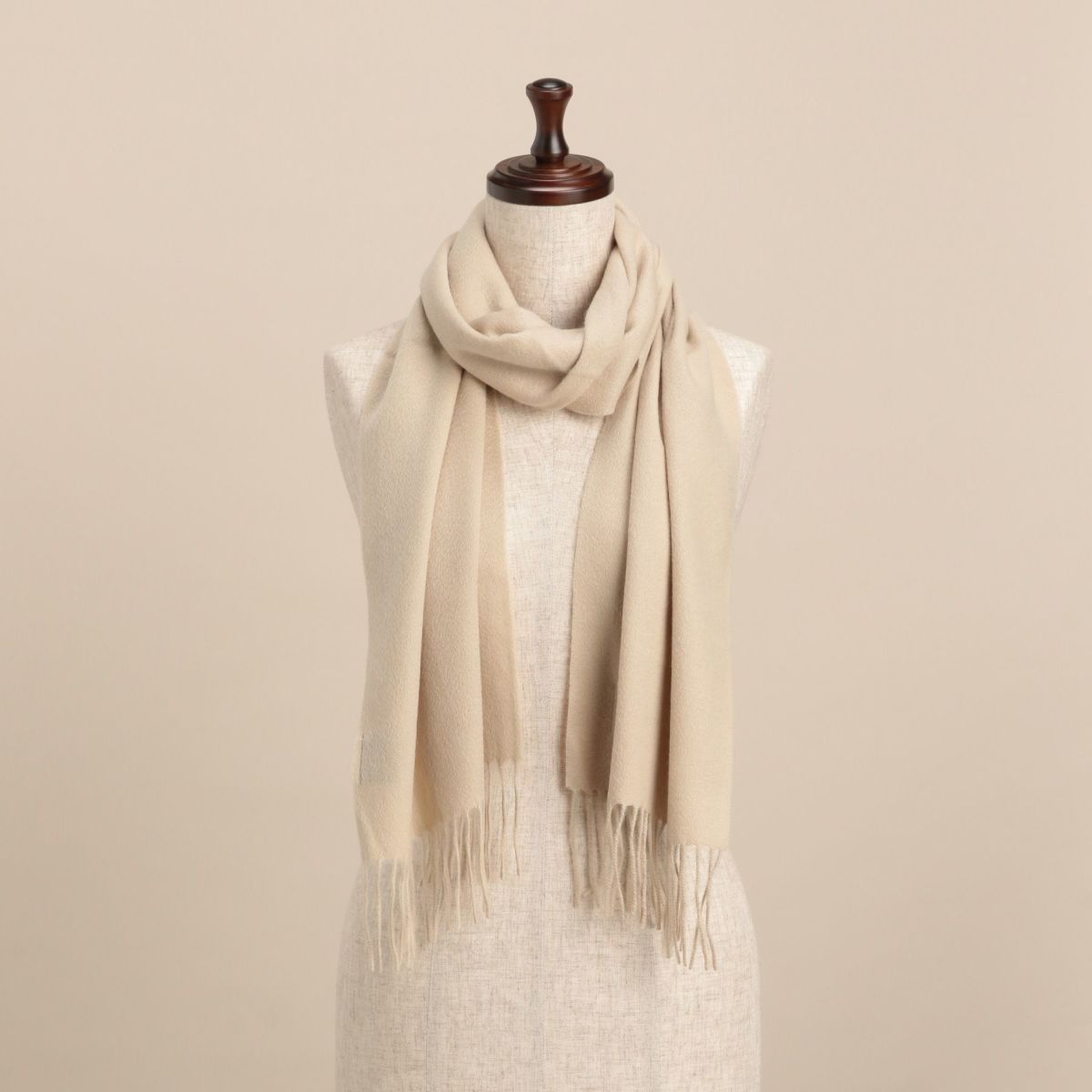 カシミヤ100%マフラー