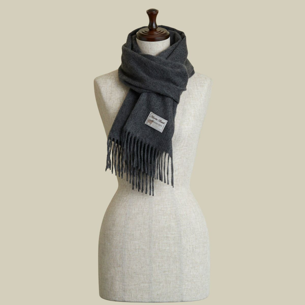 カシミヤ100%マフラー