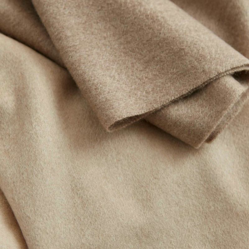 【無染色】カシミヤ100%無地ストール