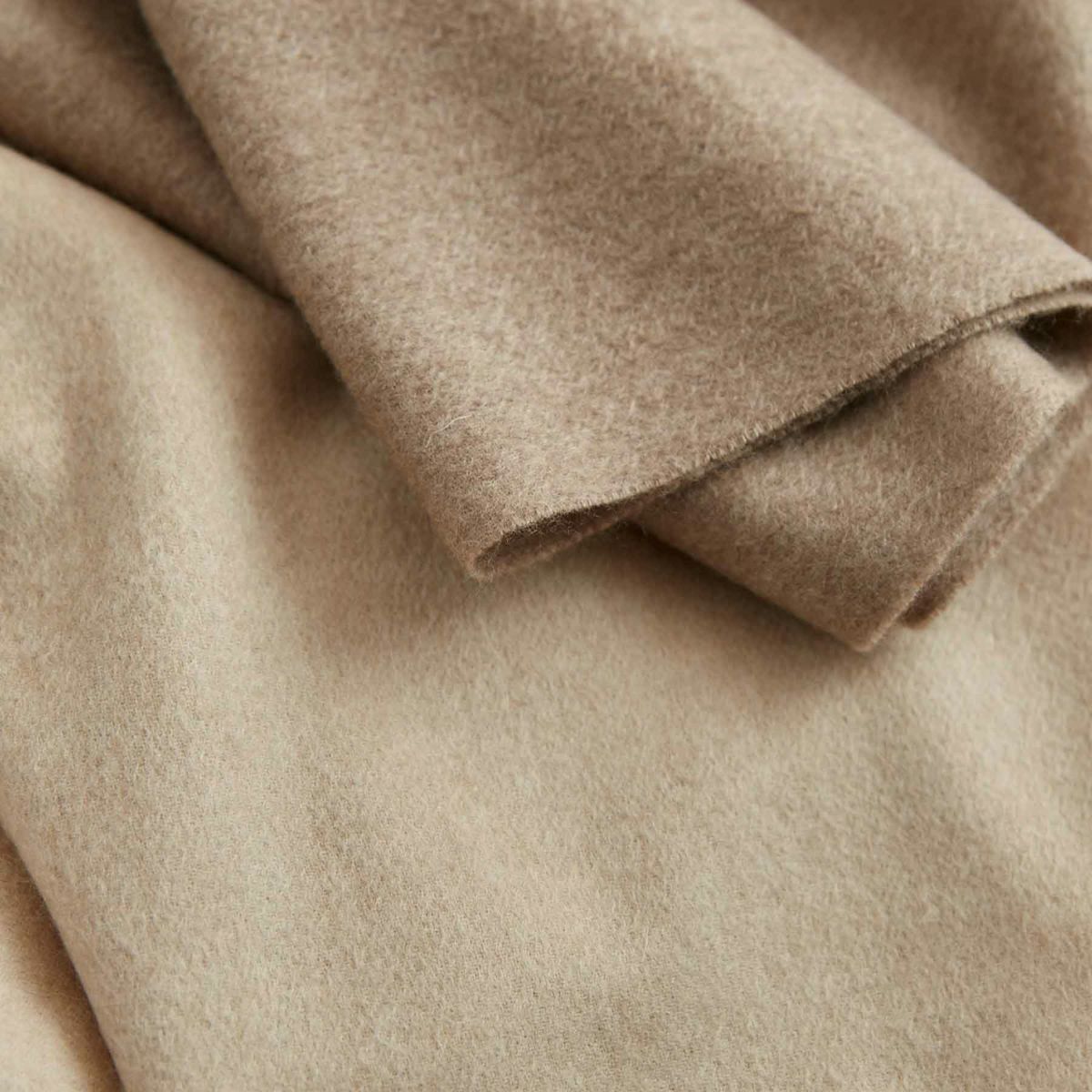 【無染色】カシミヤ100%無地ストール