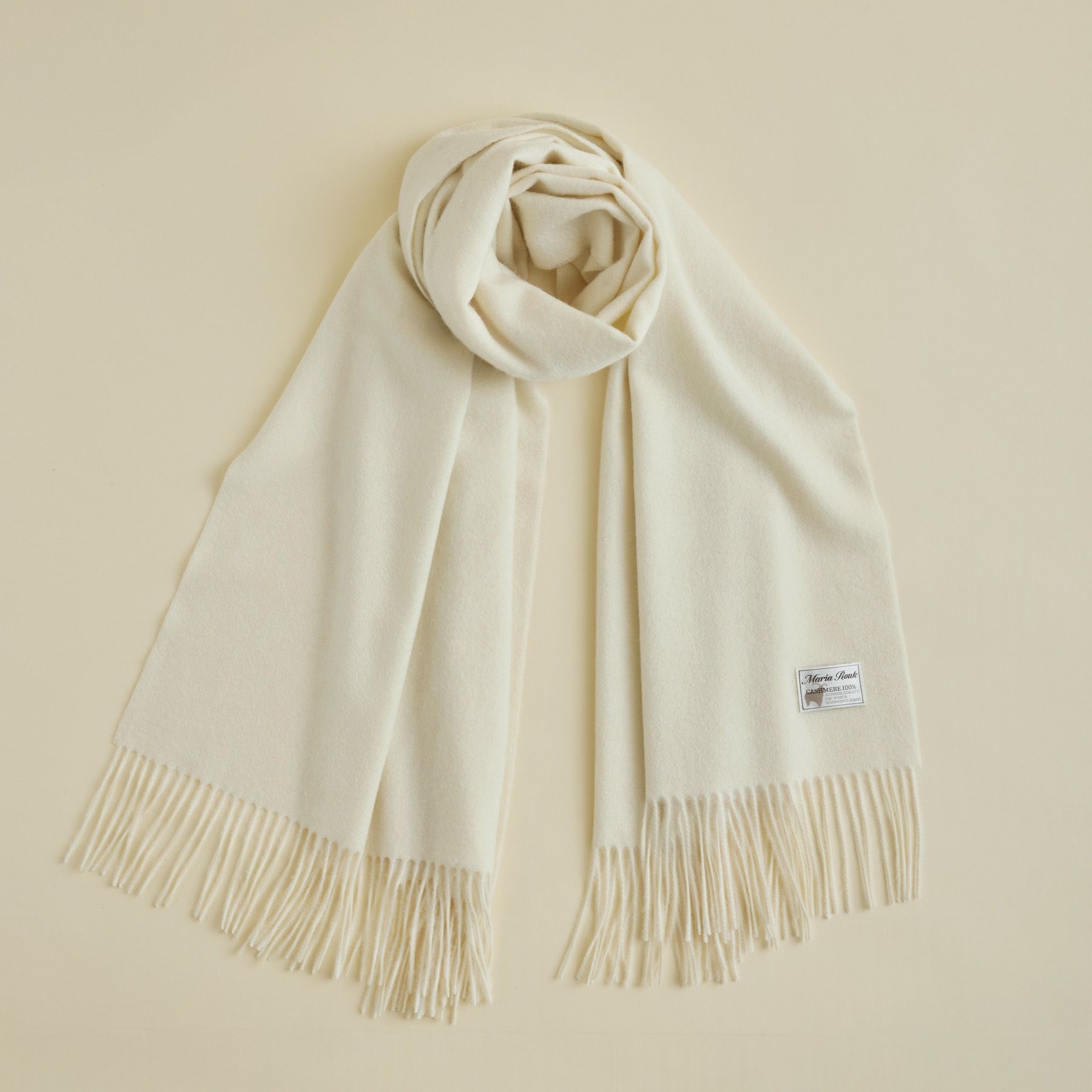 ストール-ホワイト系 | Maria Rouk（マリアルーク）