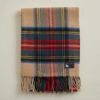 イングランドチェックウールストール