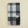 イタリア製カシミヤブレンドラインチェックストール