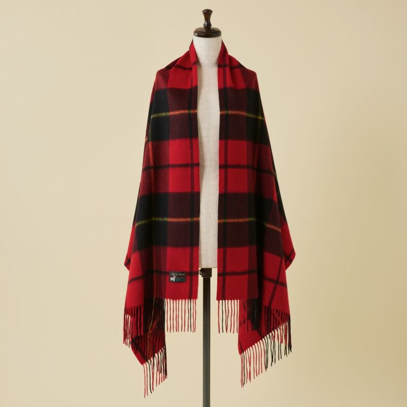 カシミヤ100%大判チェックストール＜タータン＞ | Maria Rouk（マリア