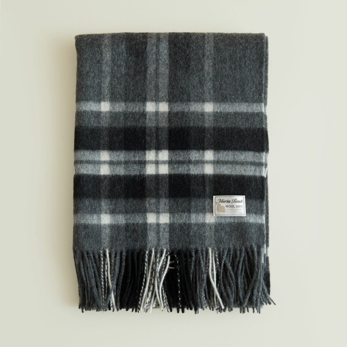 トーントーンウールチェック ストール