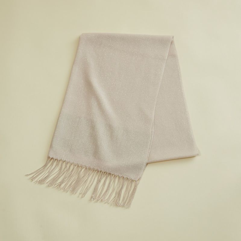 ラメストールのピンク