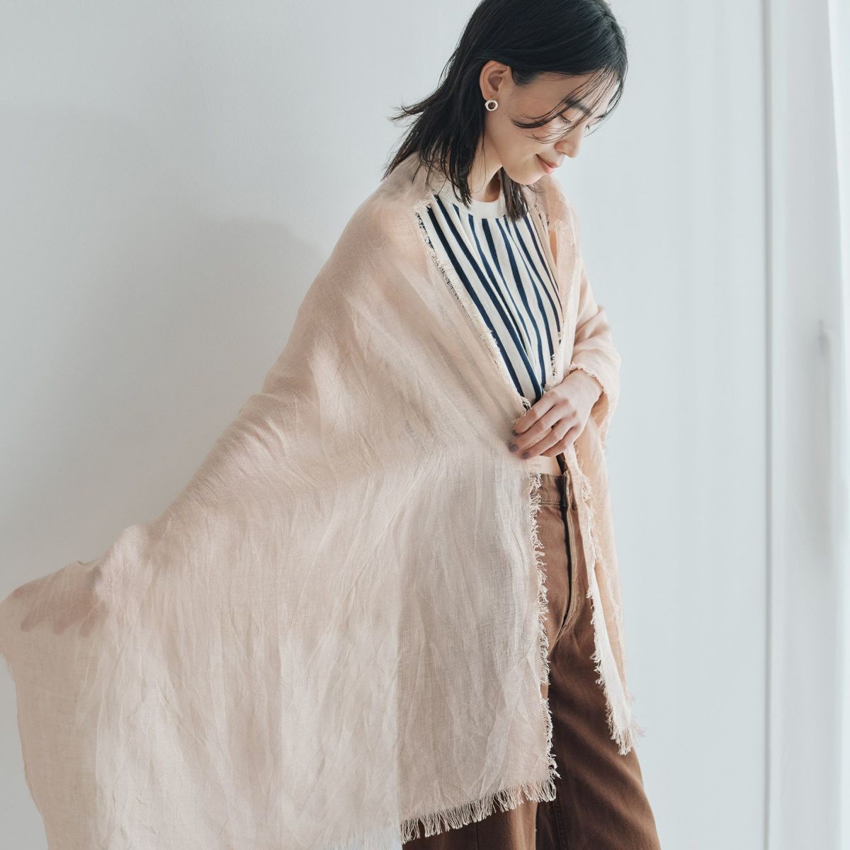 大判リネンストール