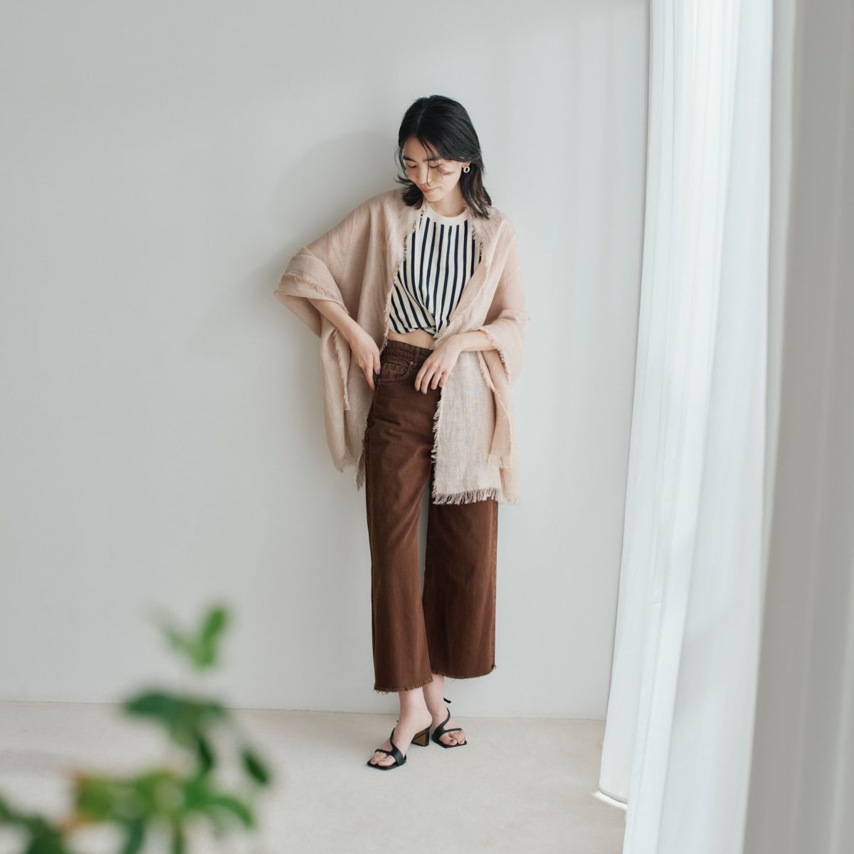 大判リネンストール