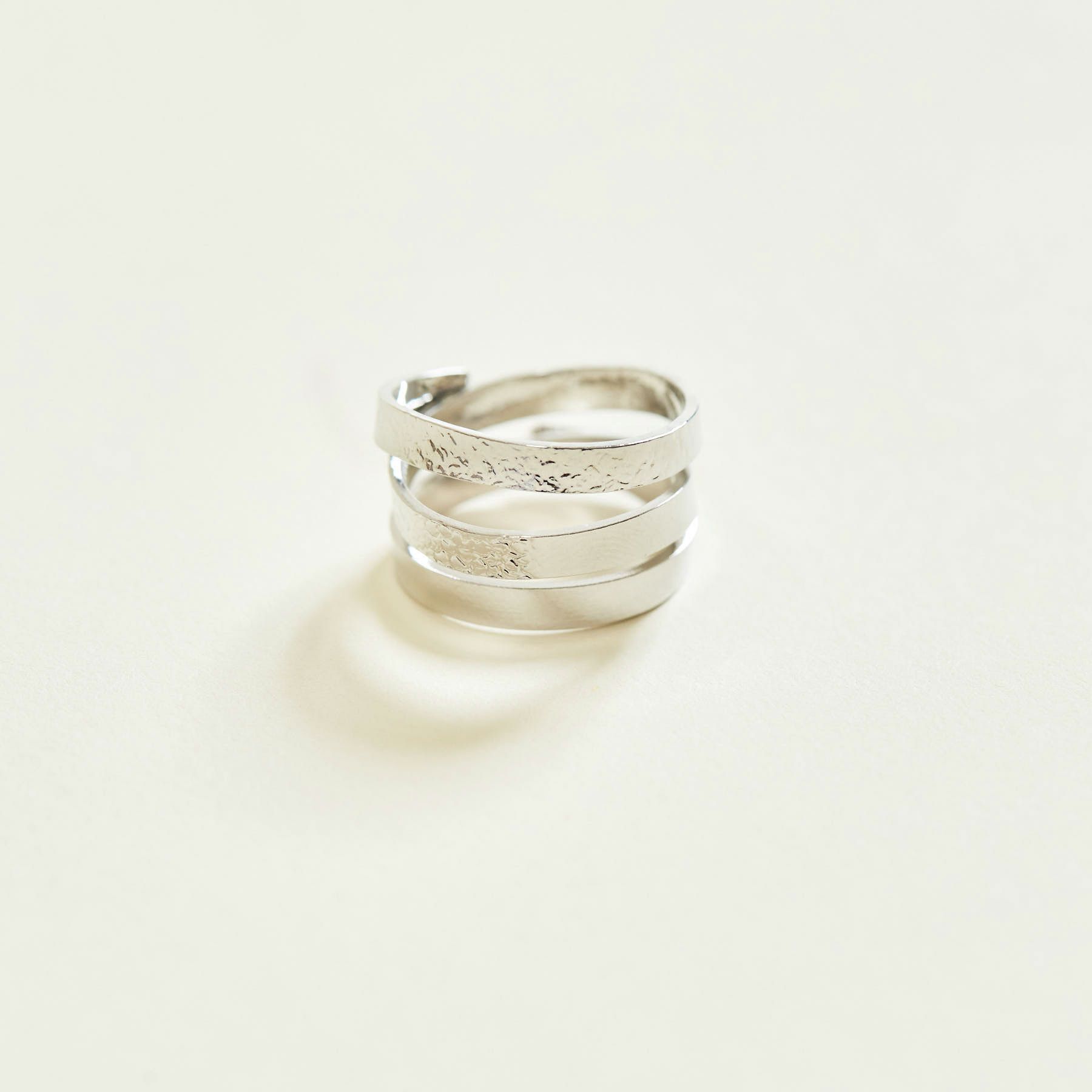 2way真鍮スカーフリング＜シルバー＞ 日本製 | Maria Rouk（マリアルーク）