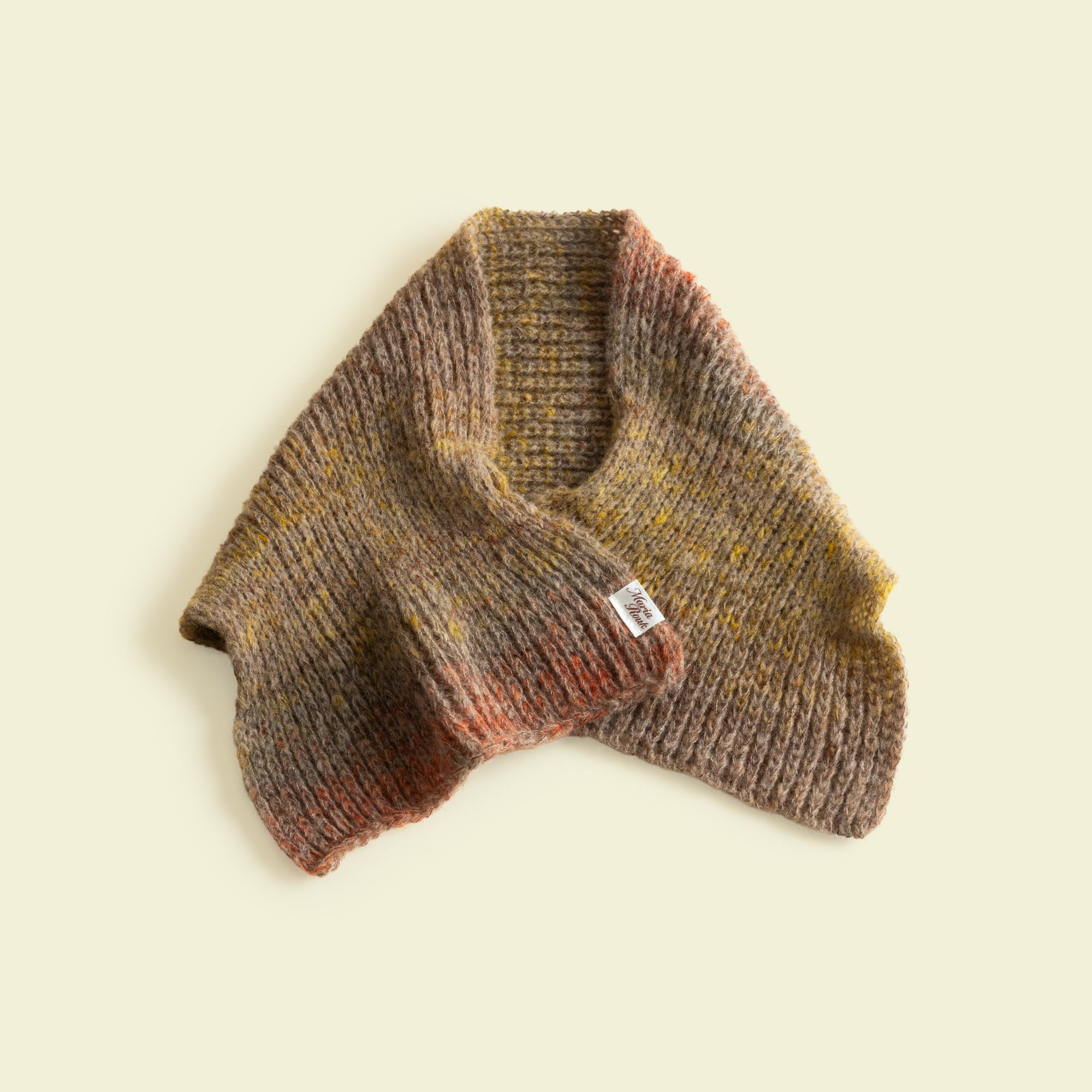 キャンディミニマフラー＜イエローミックス＞ 日本製 | Maria Rouk