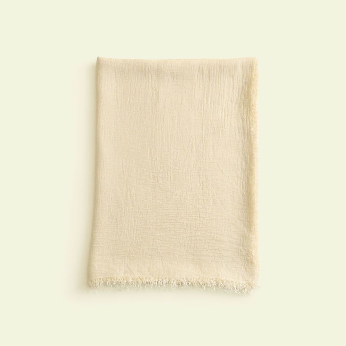 大判モダールカシミヤストール＜アイボリー＞　イタリア製