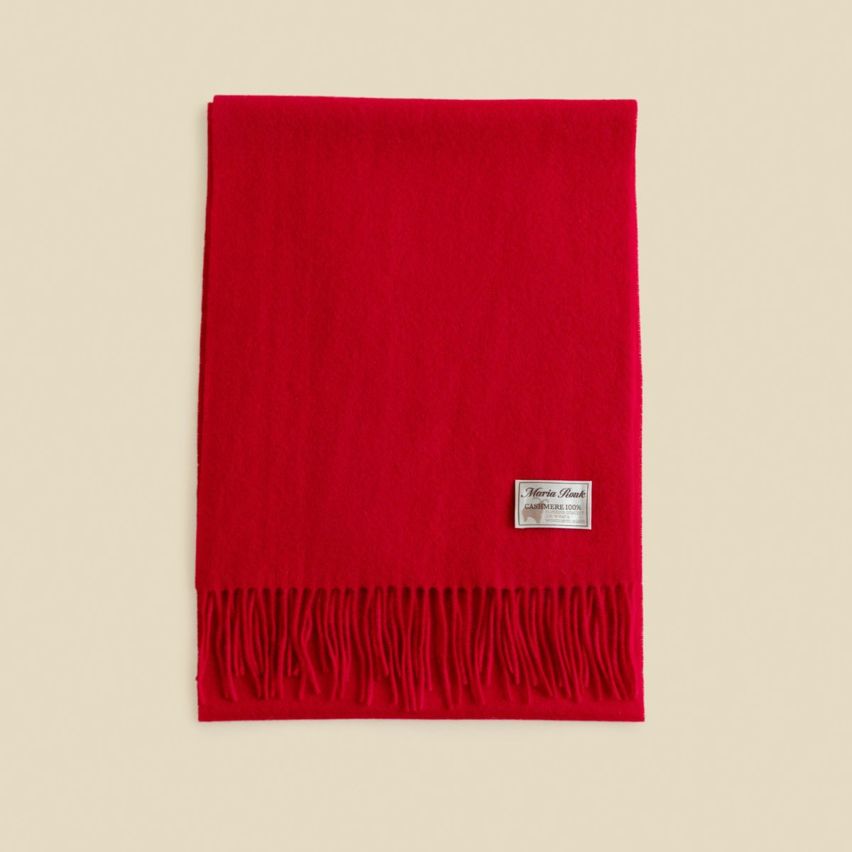 カシミヤ100%無地マフラー