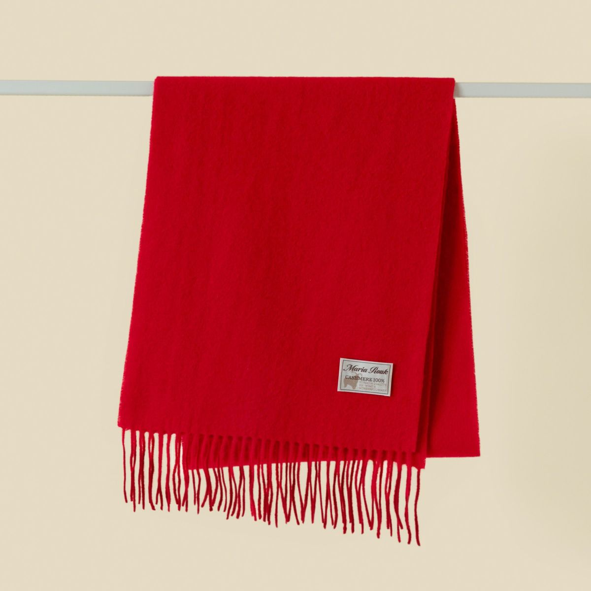 カシミヤ100%無地マフラー