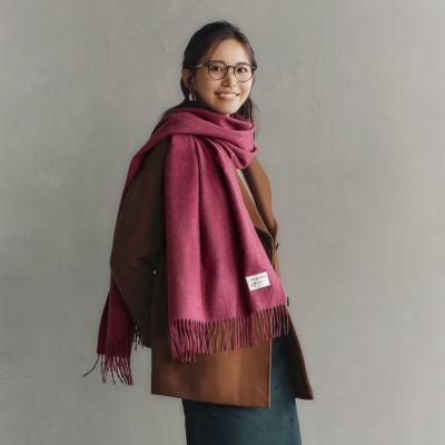 ストール-レッド・ピンク系 | Maria Rouk（マリアルーク）