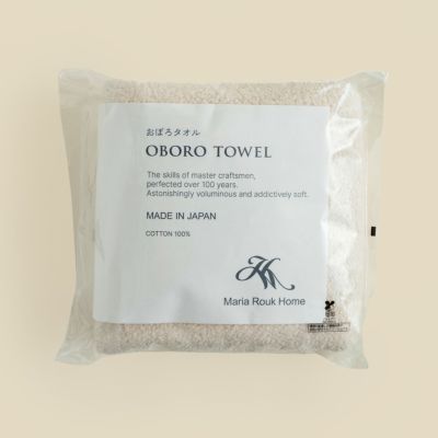 おぼろ100年の極 フェイスタオル ＜グレー＞日本製 | Maria Rouk