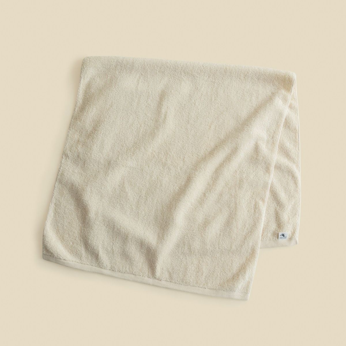  おぼろ100年の極み バスタオル ＜アイボリー＞日本製