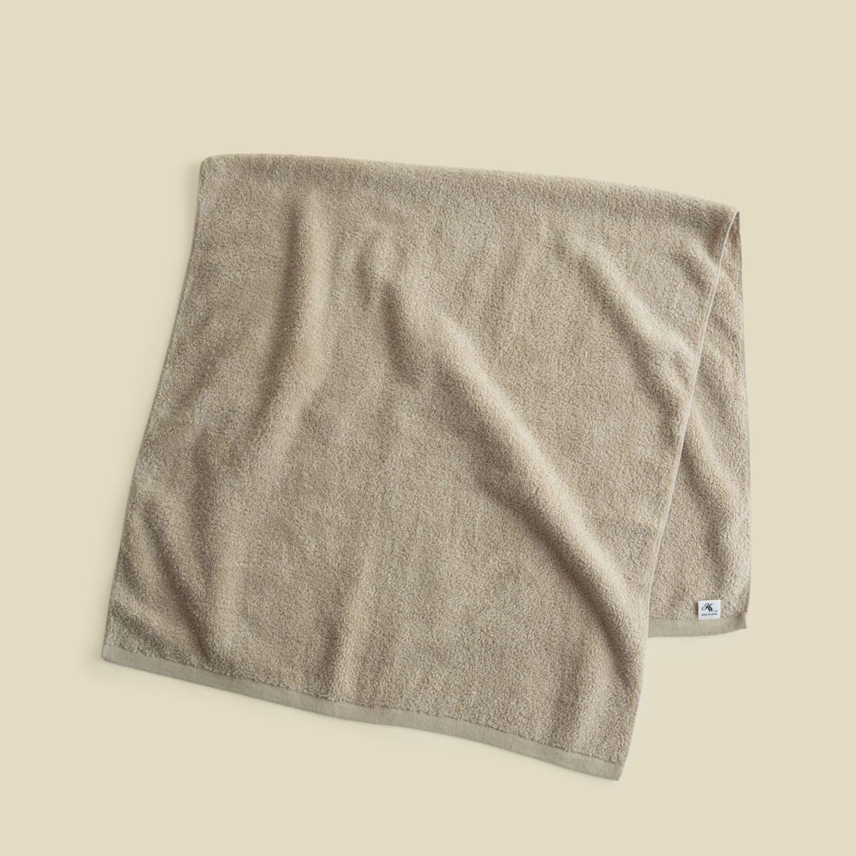 おぼろ100年の極み バスタオル ＜ベージュ＞日本製