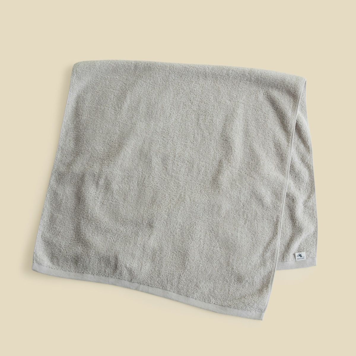 おぼろ100年の極 バスタオル ＜グレー＞日本製