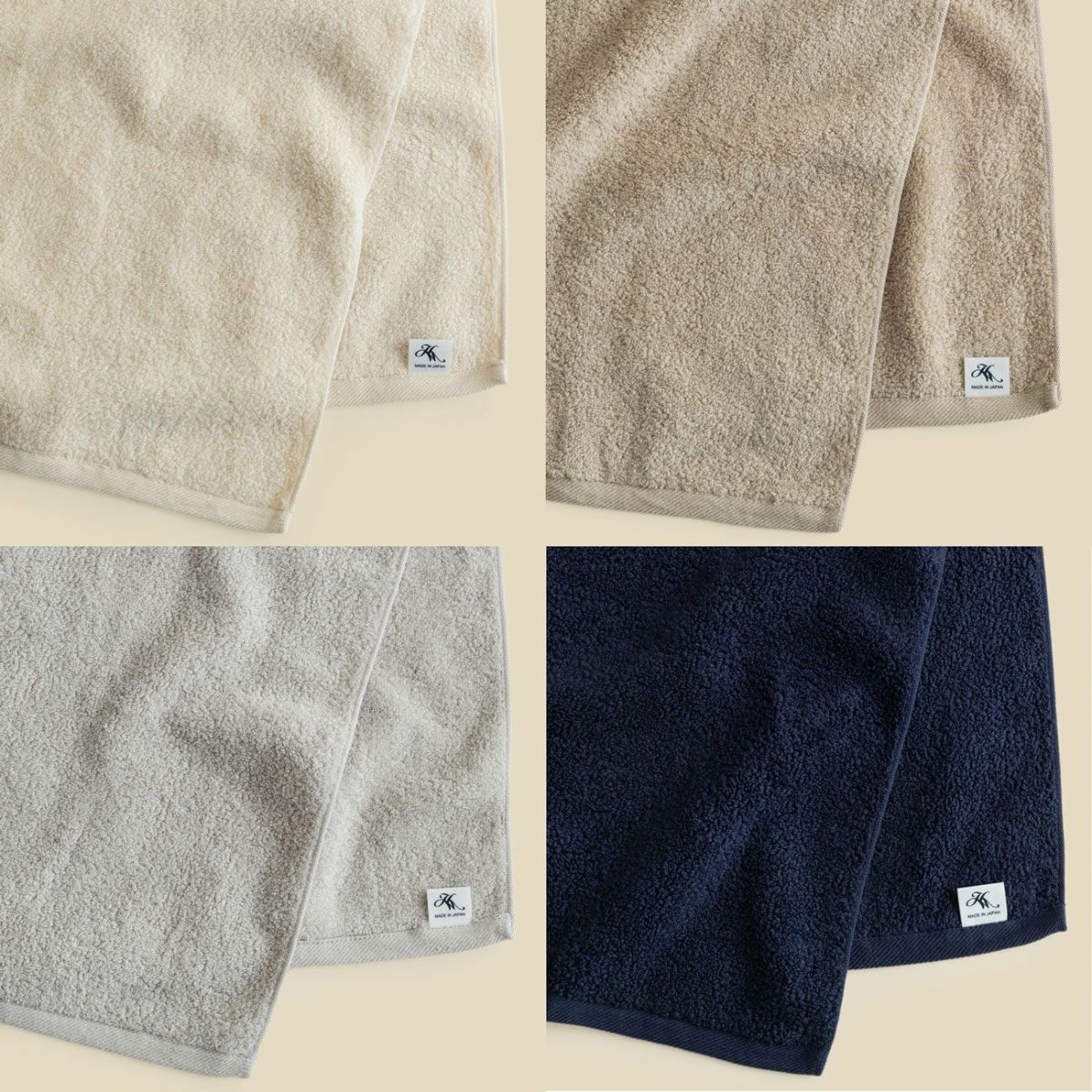 おぼろ100年の極 フェイスタオル 日本製