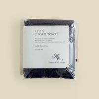 おぼろ100年の極 フェイスタオル ＜ネイビー＞日本製