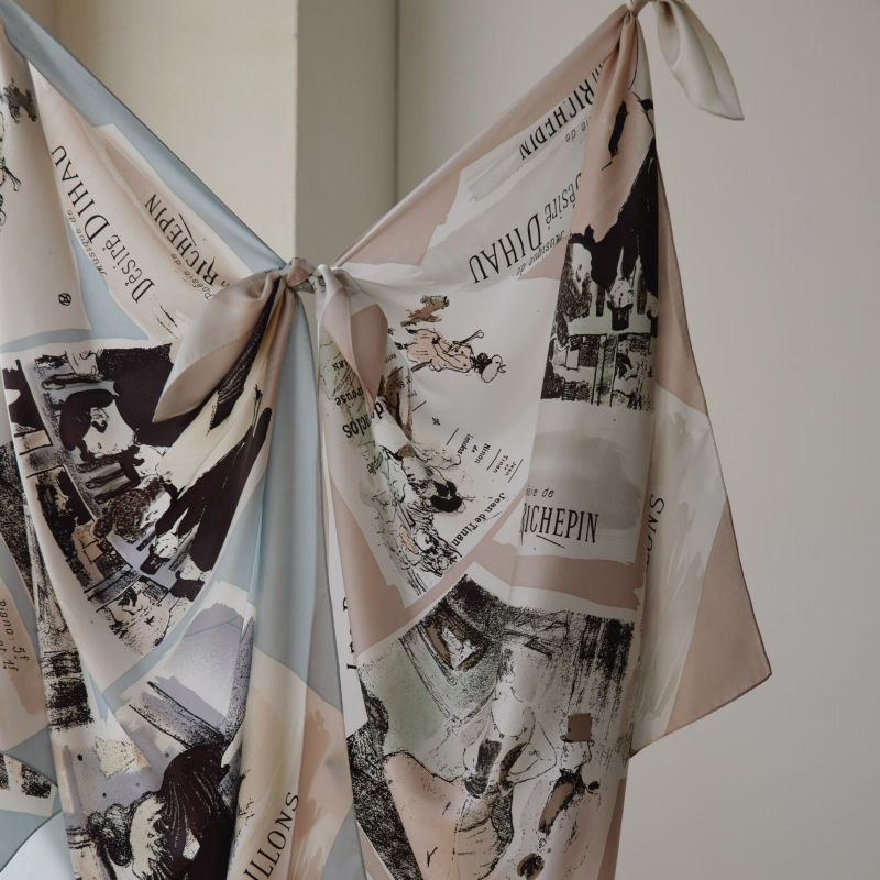 ロートレックペイントスカーフ