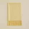 シルクカシミヤストール＜イエロー＞