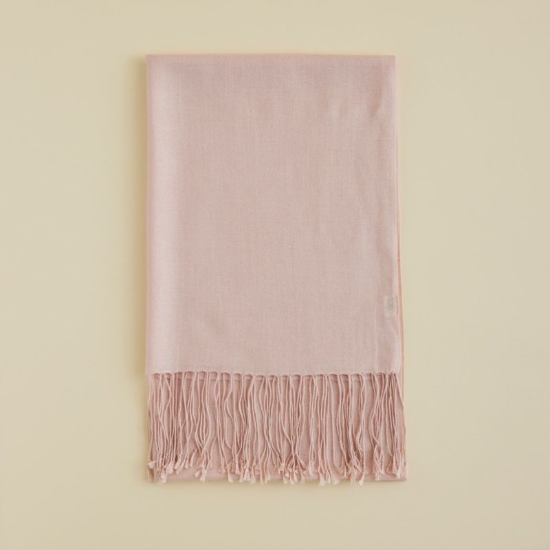 シルクカシミヤストール＜ピンク＞