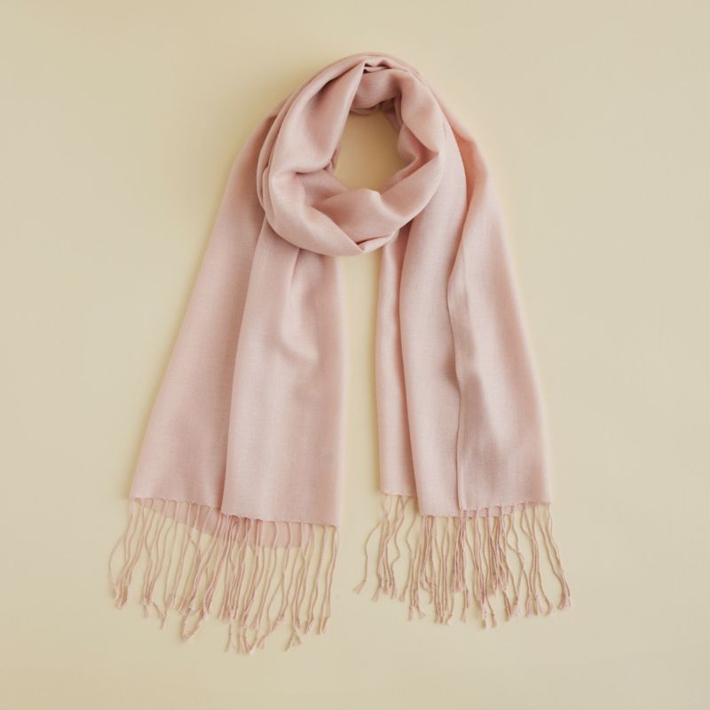 シルクカシミヤストール＜ピンク＞