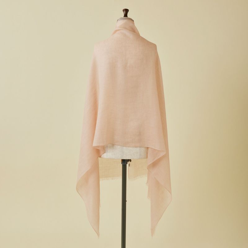 Max Mara ピンクベージュ ストール カシミヤ Max Mara ピンクベージュ ストール カシミヤ Max マックスマーラ