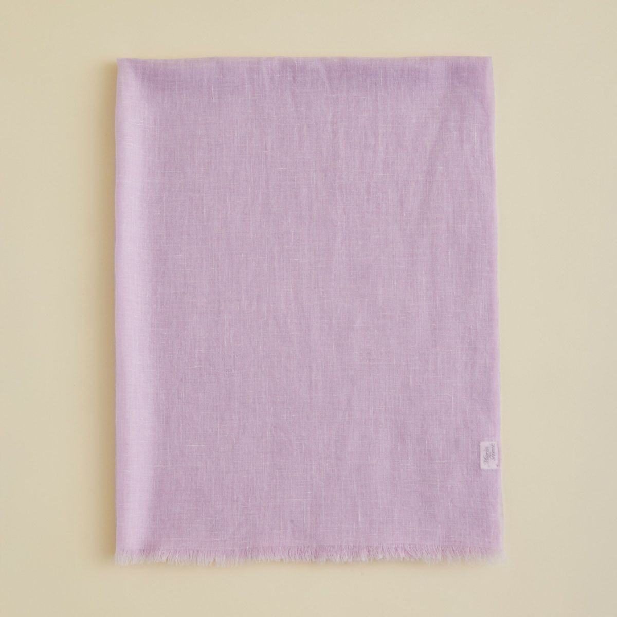 【長寿祝いギフトセット】カシミヤリネンストール＜パープル＞