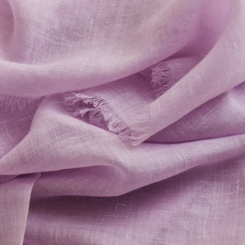 【長寿祝いギフトセット】カシミヤリネンストール＜パープル＞