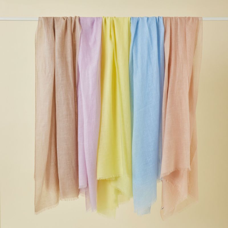 【長寿祝いギフトセット】カシミヤリネンストール