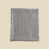 イタリア製 リネンコットンストール＜グレー＞