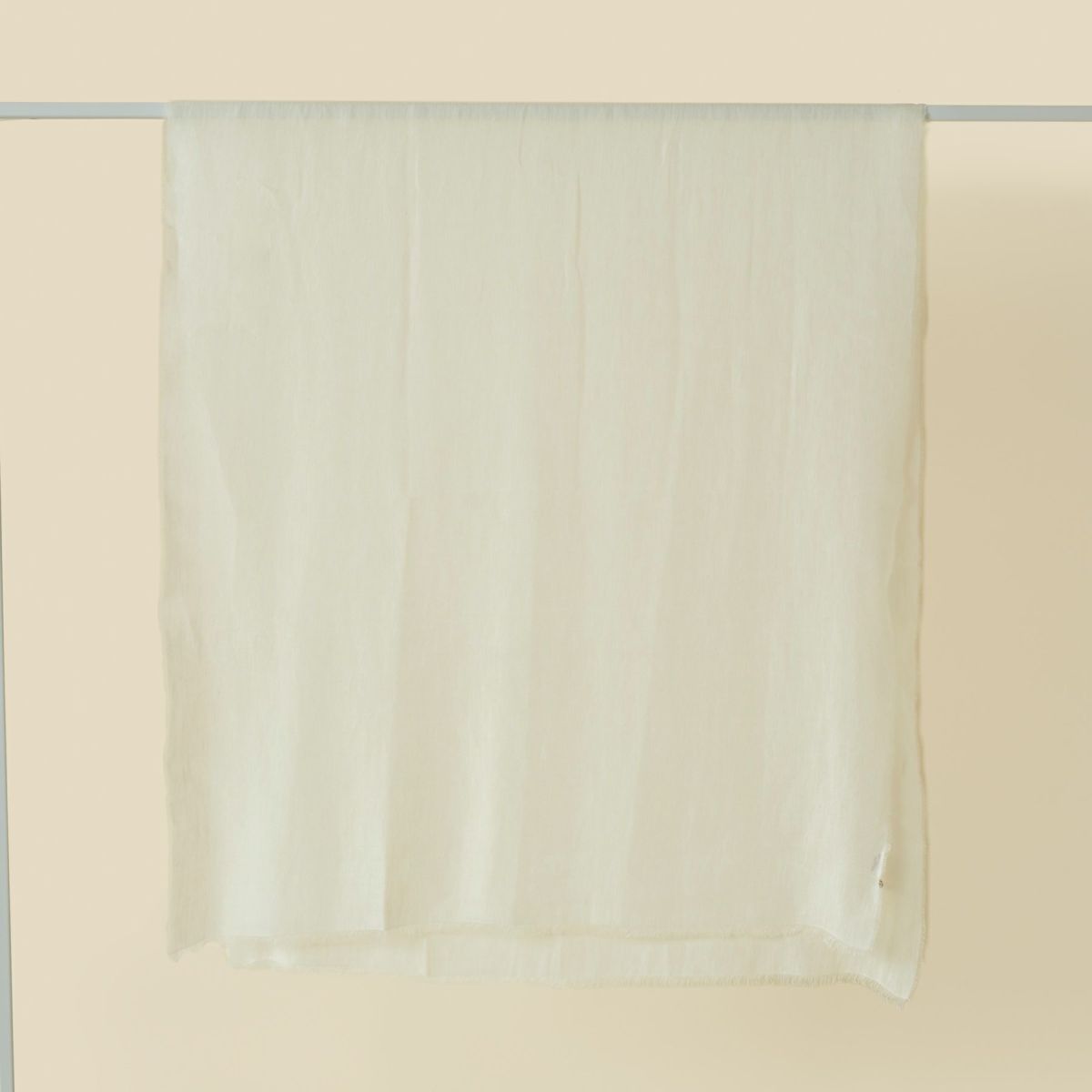 イタリア製　リネンコットンストール