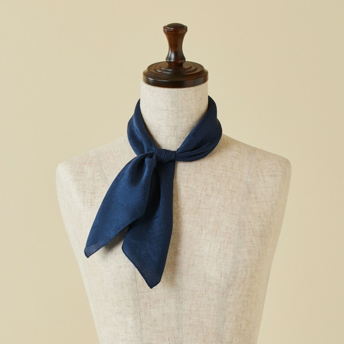 シルクジャカードペイズリー2wayスカーフ