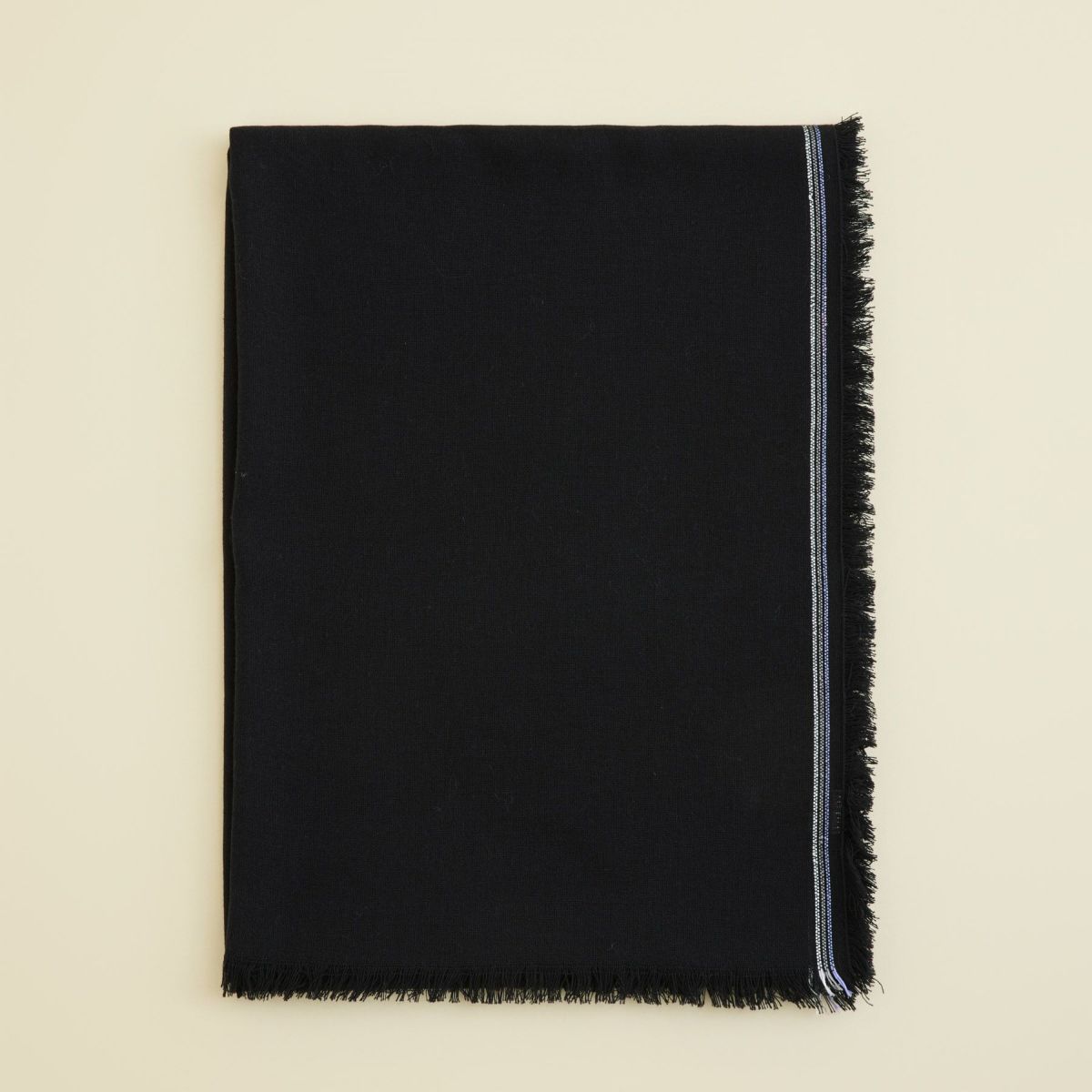 イタリア糸ラインカラー大判ストール