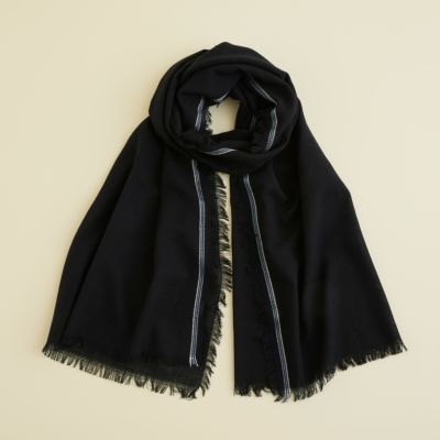 ストール-グレー・ブラック系 | Maria Rouk（マリアルーク）