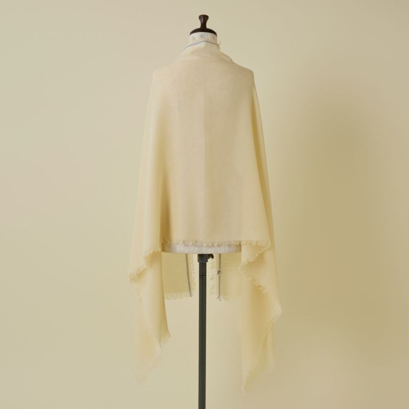 イタリア糸ラインカラー大判ストール