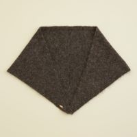 ウールブレンド三角ショール