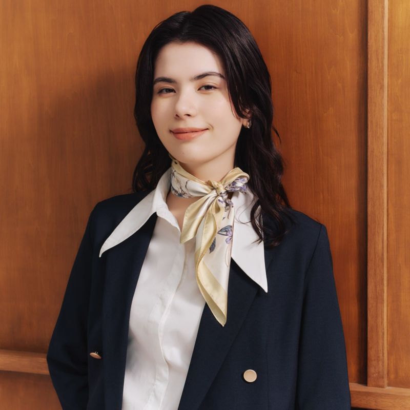 ボタニカルスカーフ