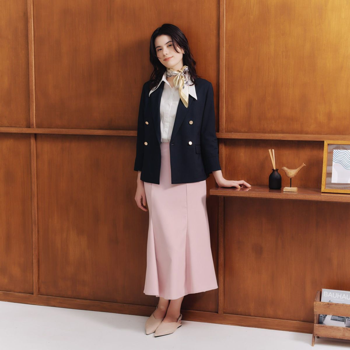 ボタニカルスカーフ