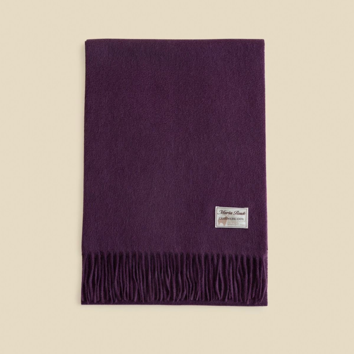 長寿祝いギフトセット】カシミヤ100%無地マフラー